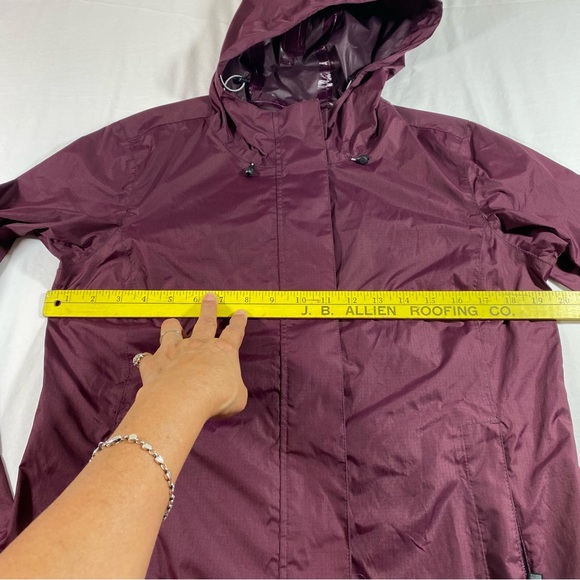 Boulder Gear Rain Jacket Hoodie Hiking Gear Woman’s Vented hoodie zip pockets - Picture 7 of 15